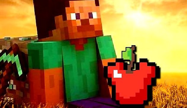 Minecraft яблочный шутер
