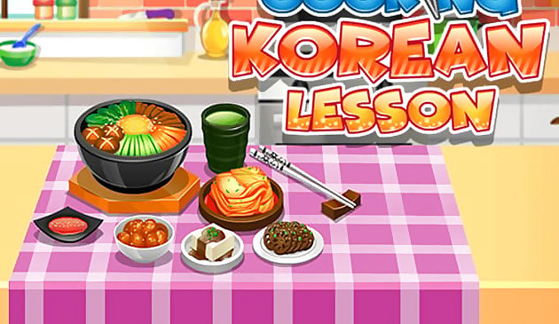 Pelajaran Memasak Korea - game online gratis