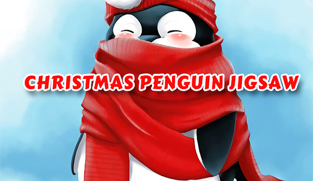 Puzzle di pinguini di Natale