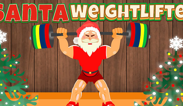 Santa Gewichtheber