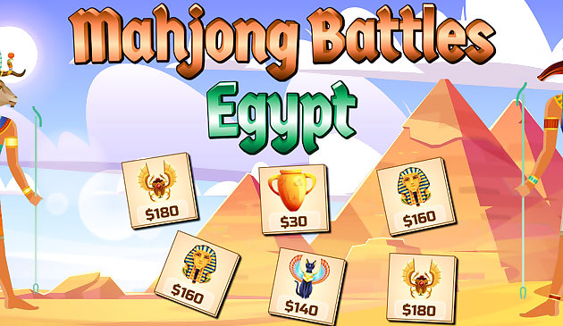 Mahjong lucha contra Egipto