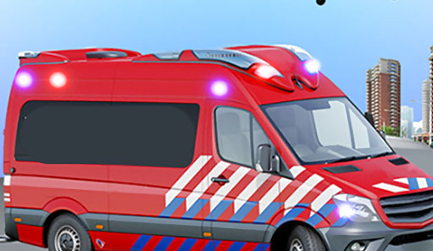 Ambulans Rescue Game Ambulans helikopter
