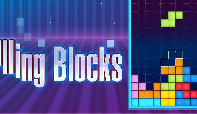 Falling Blok permainan Tetris