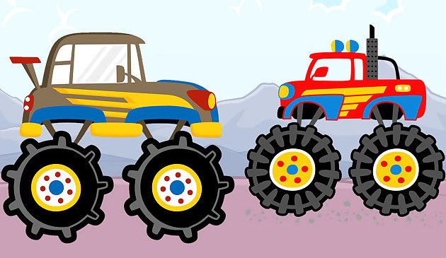 Puzzle Fun Monster Trucks