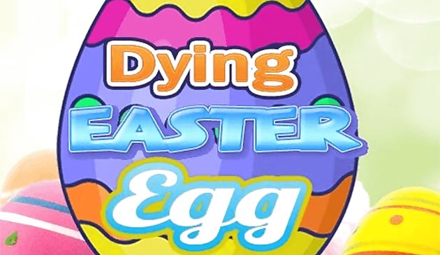 Huevos de Pascua moribundos