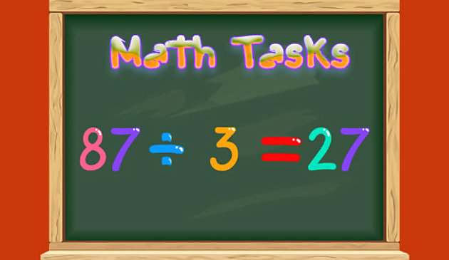 Math Tasks True oder False
