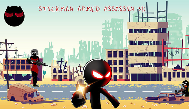 Stickman Assassino Armado 3D