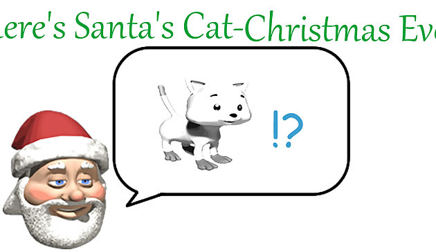 Đêm Giáng sinh của santa's Cat