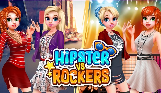 Hipsters vs Rockers