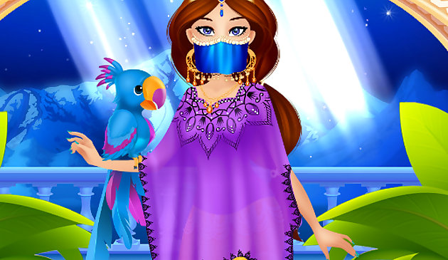 Arabian prinsesa dress up