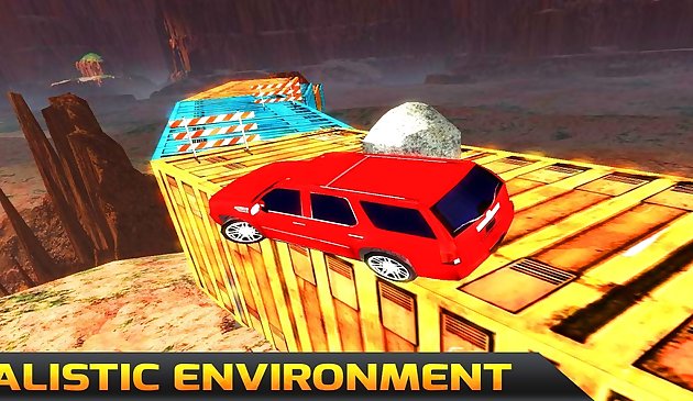 Stunt Jeep Simulator : Game Balap Trek Mustahil