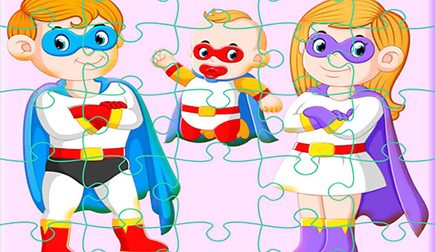 Superhero Family Jigsaw