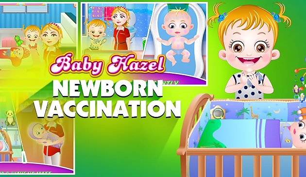 Vaccination des nouveau-nés de bébé hazel