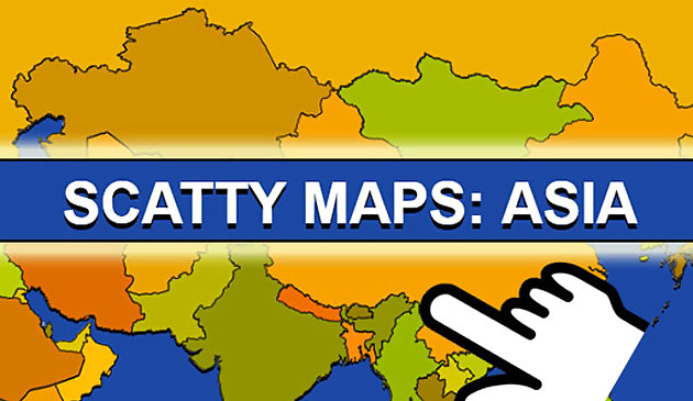 Bản đồ Scatty Châu Á