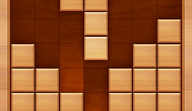 Puzzle di blocchi di legno