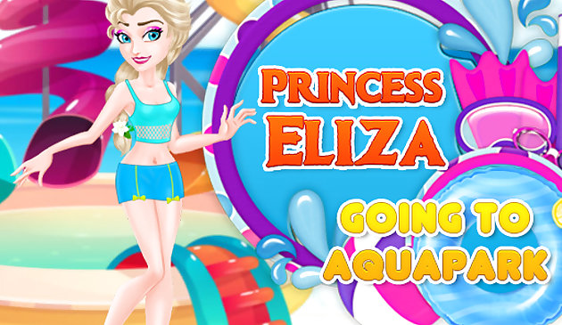 Princesa Eliza Indo ao Aquapark