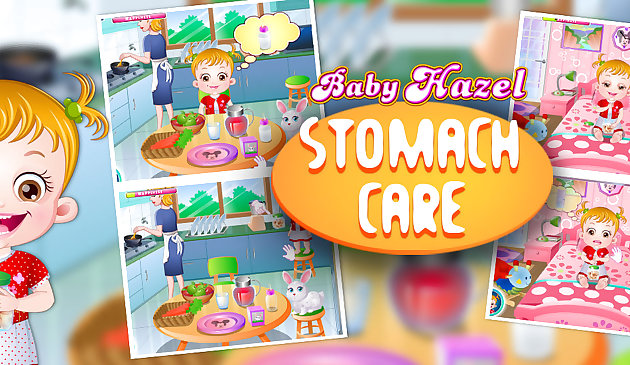Bebê Hazel Cuidados estomacais