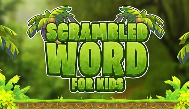 Scrambled Word Für Kinder