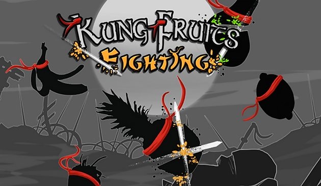 Combat de fruits de Kung