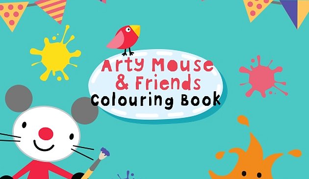 Arty Mouse Pangkulay Libro