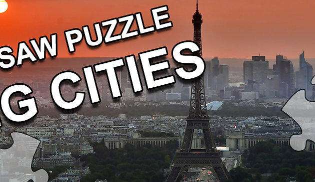 Puzzle Große Städte