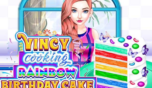 เค้กวันเกิด Vincy Cooking Rainbow