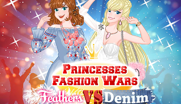Модная война принцесс: перья против джинс