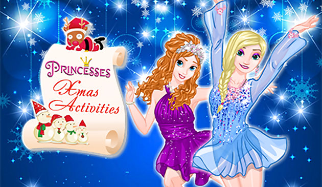 Actividades de navidad de princesas