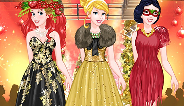 राजकुमारियों नए साल फैशन शो