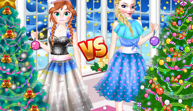 Ellie VS Annie Arbre de Noël