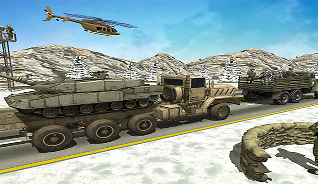 미국 육군 미사일 공격 육군 트럭 운전 게임