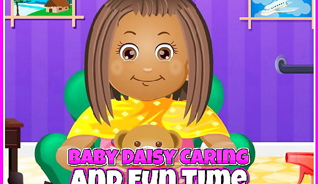 Bebê Daisy Cuidando e Tempo divertido