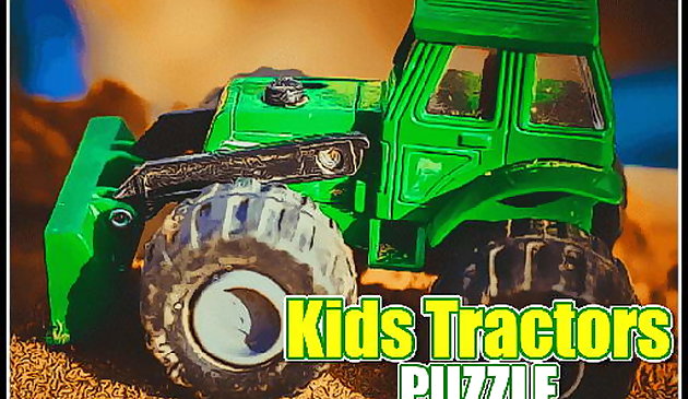 Trẻ em Tractors Puzzle