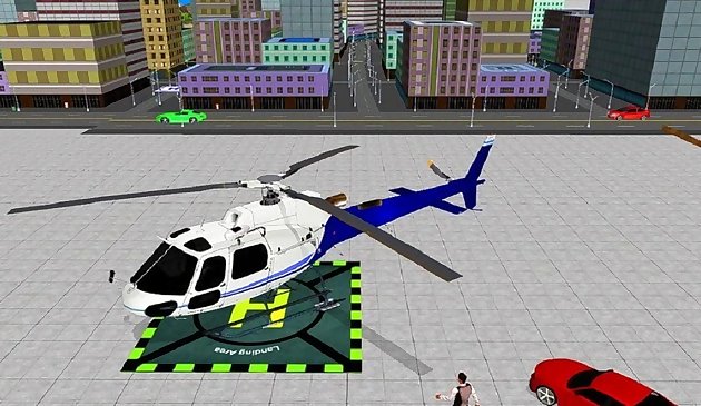 Симулятор парковки вертолета 3D