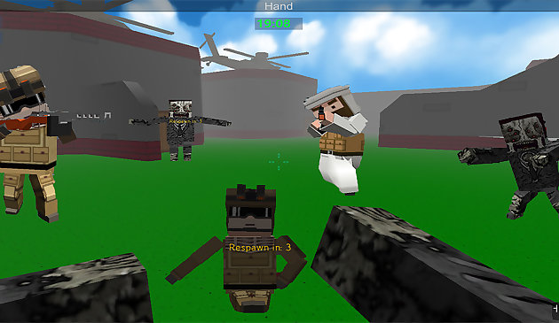 بلوكي بندقية 3D الحرب متعددة