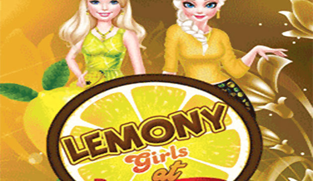 Lemon batang babae sa Prom
