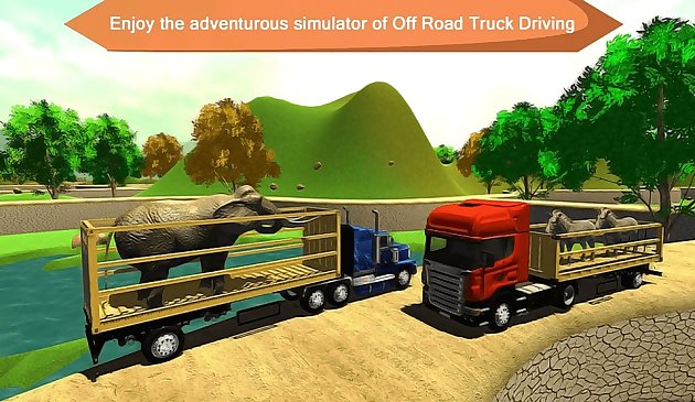 Transporte de caminhões simuladores de animais 2020