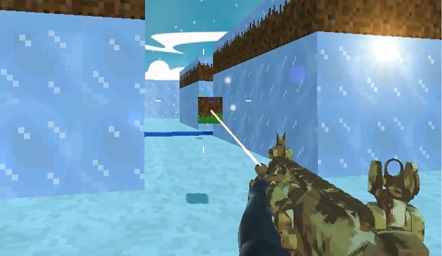 Blocky Swat Menembak Multiplayer IceWorld
