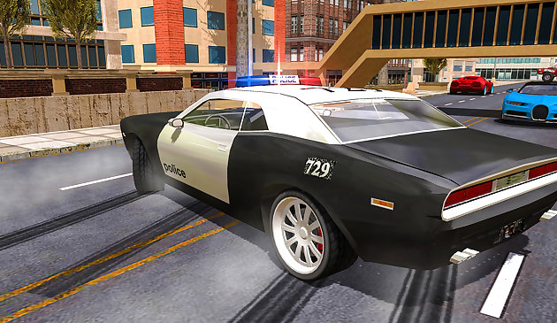 حيلة حيلة الشرطة سيارة 3D