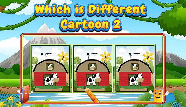 Which Is Different Cartoon 2