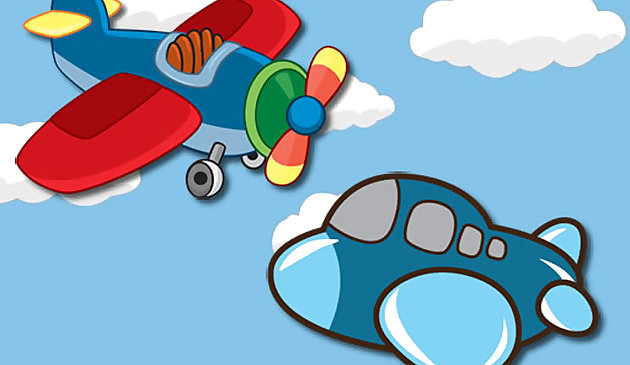 Páginas de colorir aviões