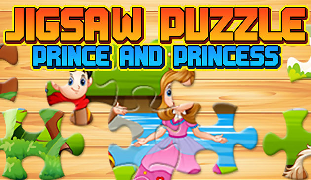 Príncipe e princesa Jigsaw Quebra-cabeça