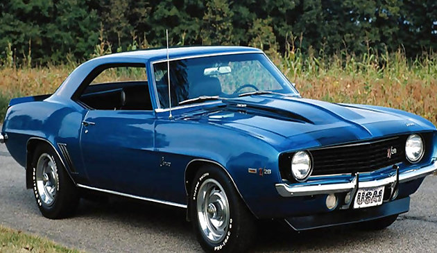 Clássico Muscle Cars Jigsaw Puzzle