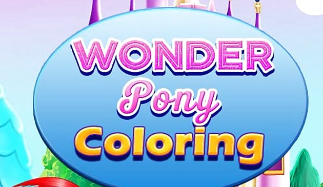 Wonder Pony tô màu