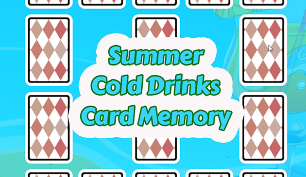 여름 감기 음료 카드 메모리