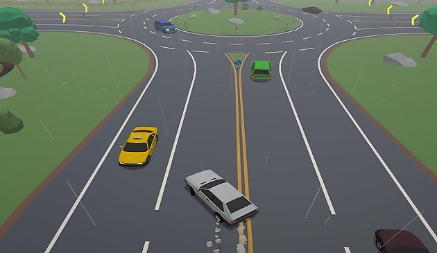 Polygon Drift: Corse a traffico infinito