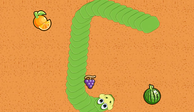 Serpiente quiere frutas