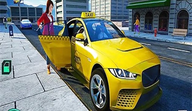Şehir Taksi Sürüş Simülatörü Oyunu 2020