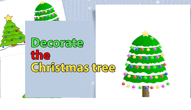 Decore a Árvore de Natal para Crianças