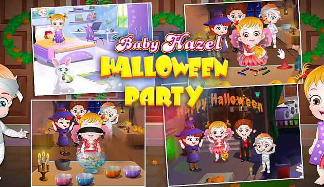 Fête d’Halloween de bébé hazel